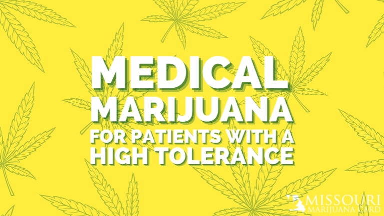 Finding relief through cannabis even when you have a high tolerance