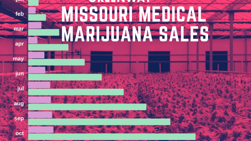 Missouri dispensaries bring in over $25 million in November